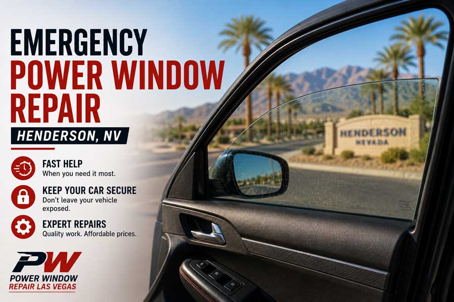 Emergency Power Window Repair Henderson