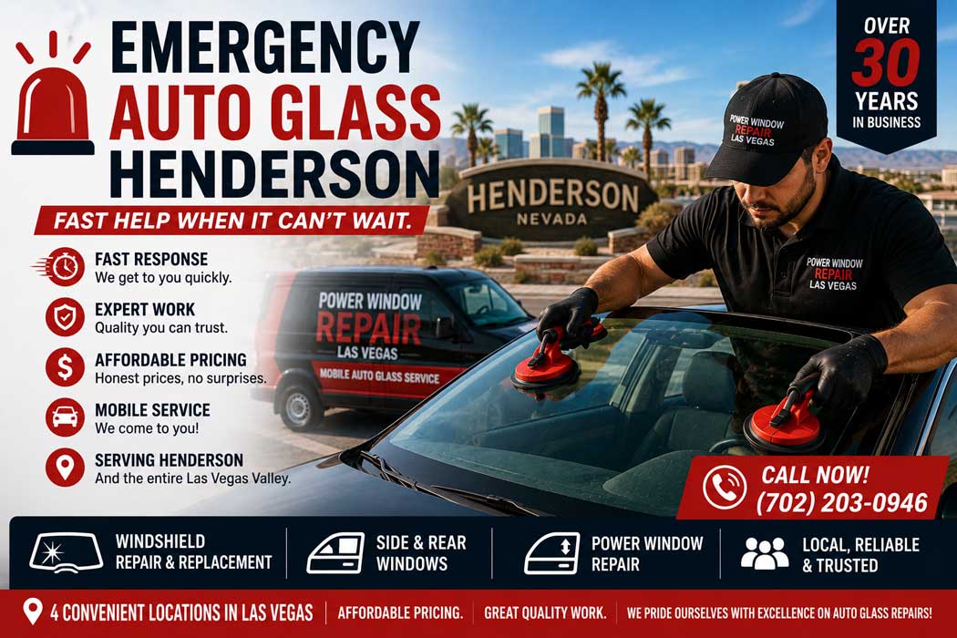 Emergency Auto Glass Henderson